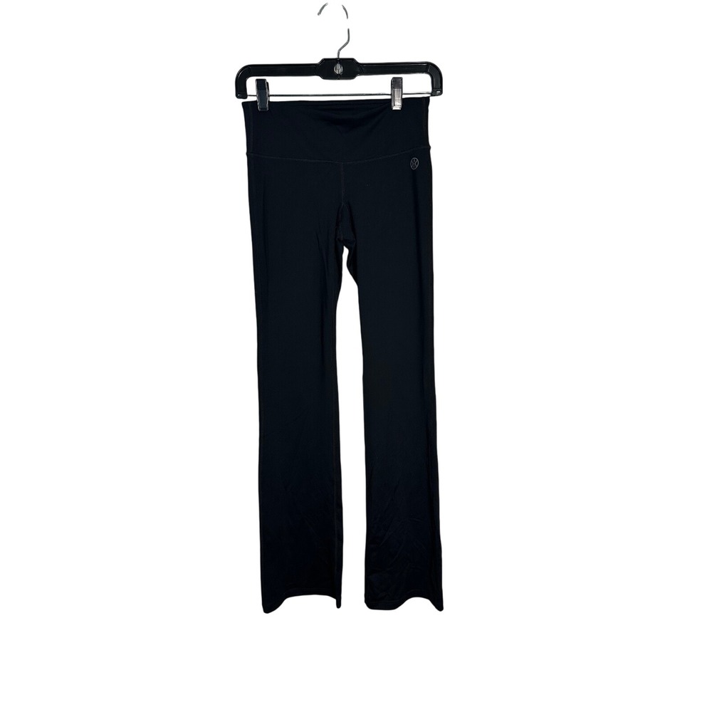 CAbi Black Yoga‎ Pants Bootcut High Waist Athleisure XS